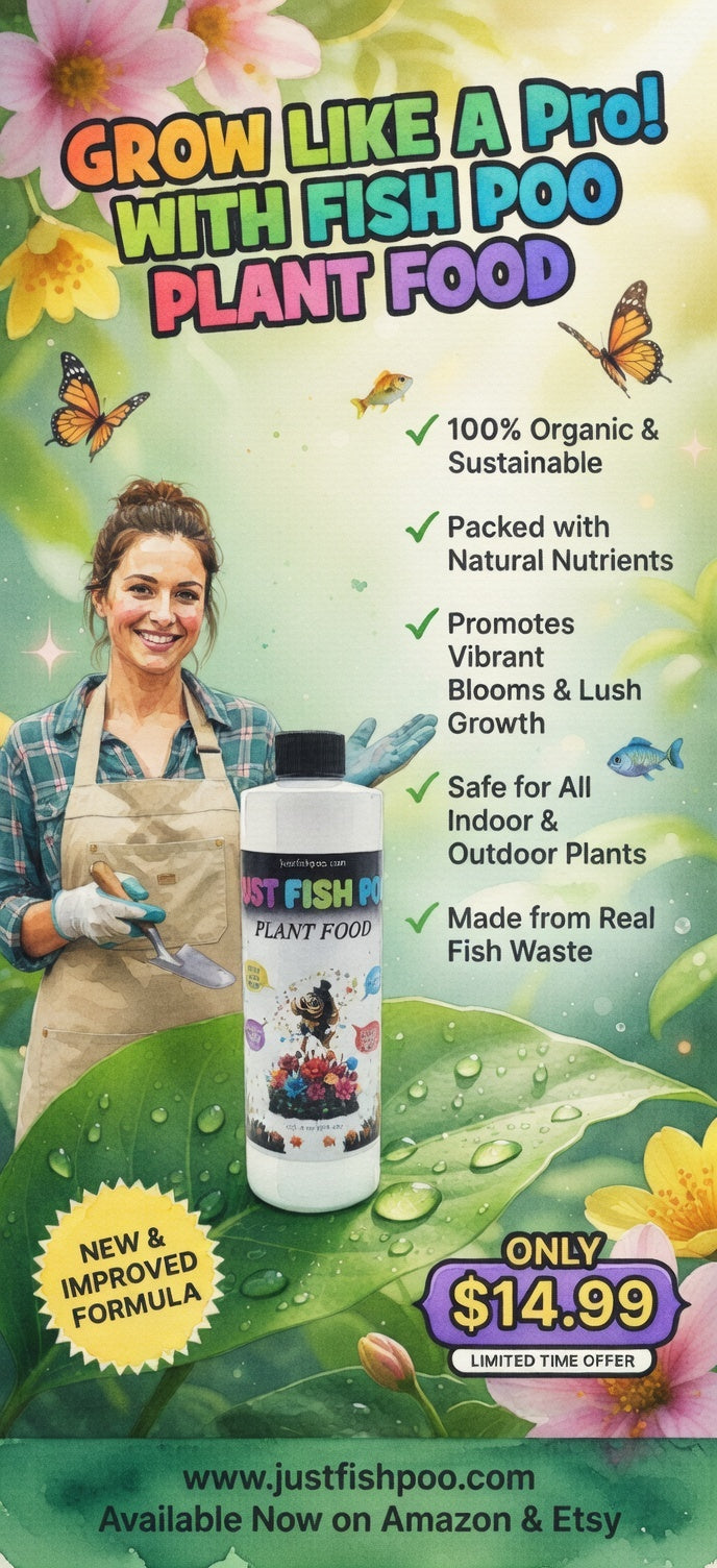 Just fish poo 16 oz bottle